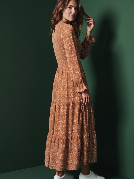 Dresses & Skirts - Fashion Small Rust Brown  Maxi Dress (Size S)